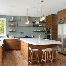 Updating your kitchen to a new, sleeker look instead of the more traditional could be the way to go. 75 Beautiful Mid Century Modern Kitchen Pictures Ideas April 2021 Houzz