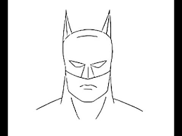 Lego batman drawing by marcello barenghi. How To Draw Easy Batman Face Drawing Step By Step Youtube