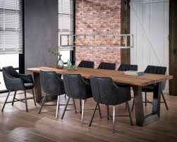 Structure en aluminium laqué, tressée en fibre shintotex flat oval 6 millimètres. Fauteuil De Table Rembourre Noir Bandes Verticales Melbourne Chaises Pier Import