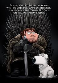 Season 19, episode 6 meg plans her wedding to an unexpected quahog resident; Family Guy Pits House Griffin Against Game Of Thrones In Battle For Emmy Votes Deadline