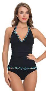 Profile By Gottex Matrix Halter Tankini Tankini Gottex Swimwear Halter Tankini