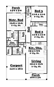 Traditional Style House Plan 3 Beds 2 Baths 1200 Sq Ft Plan 430 38 Cottage Style House Plans Small House Plans Building A Container Home