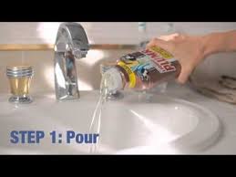 liquid plumr slow draining sink youtube