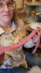 Lambspun weaving customers enjoy...