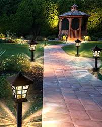Beezok Solar Pathway Lights Outdoor Garden Lamp Pathway Lantern Landscape Lighting House 17 72 4 Farmhouse Goals