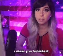 I Made You Breakfast Wesley Wizard GIF