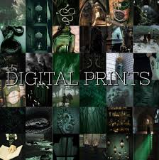 See more ideas about slytherin aesthetic, slytherin, slytherin pride. Slytherin Aesthetic Wall Collage Prints 50 Photos Digital Etsy Ireland