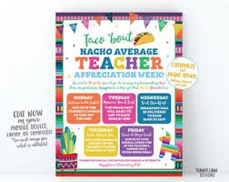 Fiesta Teacher Etsy