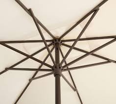 Rectangular Outdoor Umbrella Outdoor Umbrellas Pottery Barn