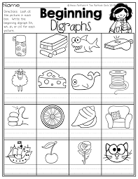 The Moffatt Girls Winter Math And Literacy Packet First Grade Phonics Kindergarten Teaching Phonics Digraphs Worksheets
