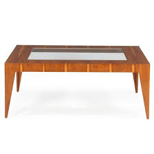 Condition is new, just fished construction and had 2 coats of danish oil buffed until smooth, this yew has been seasoned over 3 years barn air drying and 7 years. Klaus Wettergren Coffee Table Of Yew Wood With Tapering Legs 1997 Mutualart