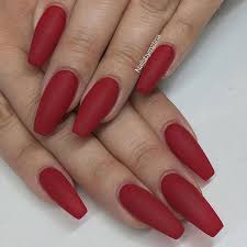 You can also use other colors to get matte blue nail designs, matte white nail designs, matte grey nail designs, matte black and gold nail. Matte Cute Red Nails Novocom Top