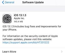 Apple Releases Ios 13 1 3 Surprise Update With Vital Features Forbes Ios Software Update New Ios