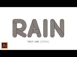 How To Make Multi Line Lettering In Adobe Illustrator Youtube Photoshop Tutorial Typography Adobe Illustrator Graphic Design Graphic Design Help