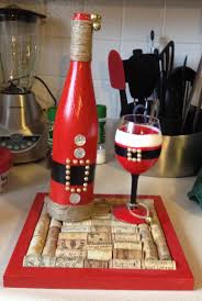 Santa sarah снежно вино ризлинг 2014, санта сара 0.375. Pin By Sarah Teson On Pinned It Did It Santa Wine Bottle Painted Wine Bottles Wine Cork Diy Crafts