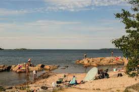 Badortslivet innehöll inte bara välgörande bad. Tallparken Och Tallparksbadet Trippa