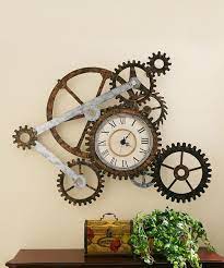 Gear Clock Wall Art Idee Klok Slaapkamer