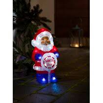 Set of 3 glittering gift box set lighted christmas outdoor decoration. Plastic Outdoor Christmas Decorations You Ll Love Wayfair Co Uk