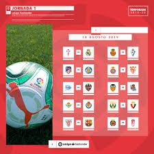Conoce el calendario completo de la temporada 2020/21 de laliga santander. Calendario De Partidos De La Liga Santander 2019 2020