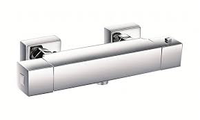 Mitigeur Thermostatique Douche Chrome Encarre Leroy Merlin