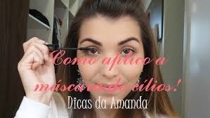 Dicas da Amanda: Como aplico máscara de cílios!