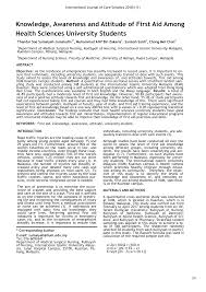 • can make a difference to a person's recovery and. Https Journals Iium Edu My Ijcs Index Php Ijcs Article Download 42 7 57