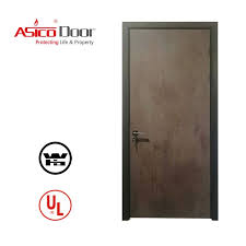 China Customized Hpl Wooden Fire Rated Door Manufacturers