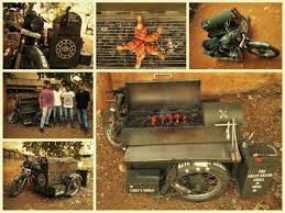 A wide variety of bbq backyard options are available to you, such as material, feature, and specific use. Indian Brothers Steal The Thunder With Their Royal Enfield Bbq Ride