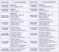 Ts junior intermediate public exam time table may 2021 released at tsbie.cgg.gov.in. Inter Exam Time Table 2021 Ts Inter Time Table 2021 Ts Intermediate Time Table 2021 Ts Manabadi