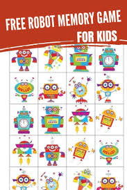 Primarygames is the fun place to learn and play! Free Robot Memory Game For Kids The Inspiration Edit
