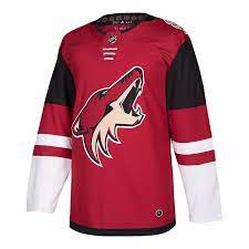 You'll find an unmatched selection of coyotes apparel including coyotes reebok practice jerseys, premier jerseys, authentic jerseys, throwback jerseys and reebok clothing and have the confidence that you are buying authentic and. Arizona Coyotes Adidas Authentic Jersey Sport Chek
