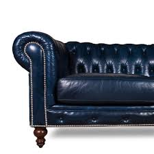 Luxurious Navy Blue Leather Chesterfield Sofa Decor Nyc Store Chesterfield Sofa Decor Blue Leather Chesterfield Sofa Blue Chesterfield Sofa