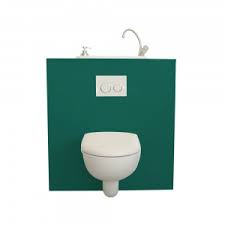 Lave main sur wc suspendu. Wc Suspendu Geberit Avec Lave Mains Integre Wici Next Modele Dublin