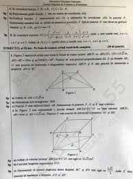 Ecuaţia de forma x2 =a , unde a ∈ q+. Profesorul Sorin Borodi Despre Proba De MatematicÄƒ De La Evaluarea NaÈ›ionalÄƒ Sunt NiÈ™te Subiecte Previzibile InsÄƒ Procentul De Note Peste 5 Nu O SÄƒ Fie Unul Mare
