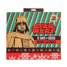 Star Wars 12 Days Of Socks Advent Calendar Clothing Zing Pop Culture