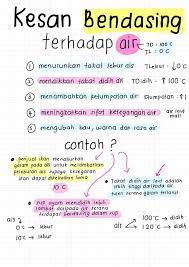 Bendasing meningkatkan takat didih air suling. Tutor Fara Facebook