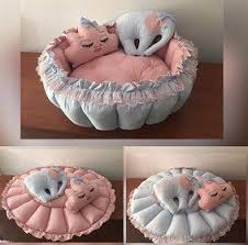 Jaju Baby Mavi Pudra Kombin Acilir Oyun Minderi Bebek Dikis Bebek Puf Minder