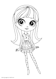 Littlest minka mark coloring pages. Free Printable Little Pet Shop Coloring Pages Coloring Home