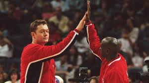 For a while, luc longley wasn't telling these stories. The Last Dance Michael Jordan Luc Longley Chicago Bulls 1997 98 Nba Season Documentary Netflix