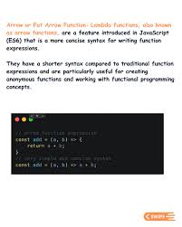 Image result for Javascript arrow function