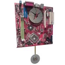 Geek hut offer the best selection of geeky gifts for him and geeky gifts for kids and adults who love science fiction movies and comic books. Motherboard Pendulum Wall Clock Rare Orange Color Geek Gift Unique For A Geek Gifts For Him Gadgets Electronics Accessories
