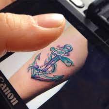 Mile high ink tattoo shop in golden, co is the go to shop for custom tattoo art or the ideal shop to bring your unique, personal design to life. Kassenrollen Der Blog Watercolor Anchor Tattoo Tattoos Watercolor Anchor