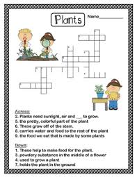 Check spelling or type a new query. Free Plants Crossword Puzzle By Teaching Simply Tpt