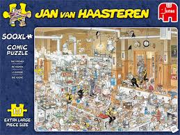 5000 piece jigsaw puzzle dimensions: Camping In The Forest 2000 Piece Jigsaw Puzzle Jan Van Haasteren 19087 Toys Games Jigsaw Puzzles