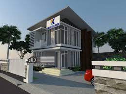 178 m2 ( 94 m2 + 84 m2 ) jml. Jasa Desain Kantor Modern Kontemporer Bapak Sigit Di Samarinda
