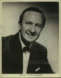 1961 Press Photo Harrison Cooper Orchestra, Band Leader