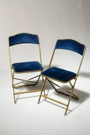 Ch345 Blue Velvet Folding Chair Prop Rental Acme Brooklyn Folding Chair Folding Dining Chairs Metal Folding Chairs
