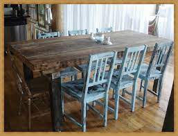 The distressing and rustic finish is very durable and easy to. Kitchen And Table Chair Rustic Chic Dining Table Large Kitchen Table And Chairs Rustic C Rustic Dining Room Table Wood Dining Room Farmhouse Kitchen Table Sets