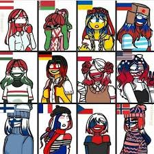 Посмотрите больше идей на темы «флаги рисунки, фандом, фан арт». Kraje Z Countryhumans Countryhumans Samequizy