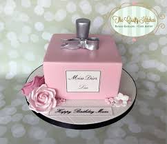 Miss Dior Perfume Bottle Cake Missdior Perfume Ladies Cake Unique Birthday Cakes Chanel Cake Elegant Birthday Cakes